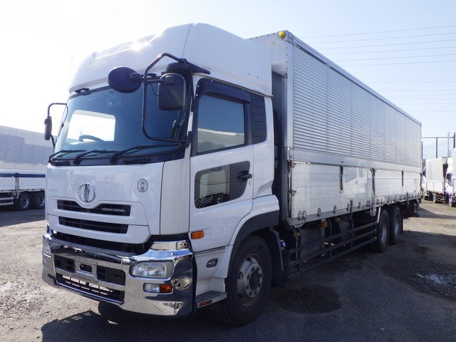 Aluminum Wing Van NISSAN UD  PKG-CD4YA 