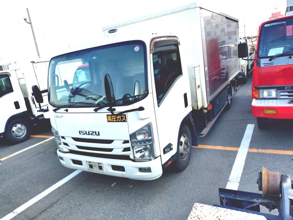 Aluminum Van（Box truck) ISUZU  TKG-NPR85YN 