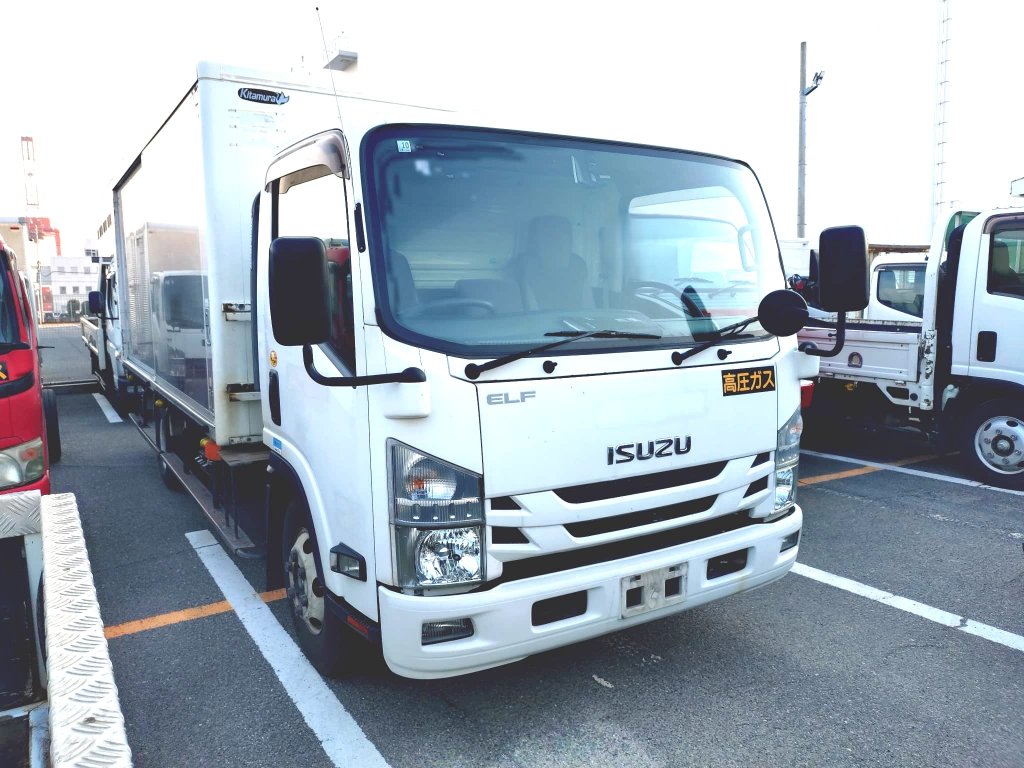 ISUZU TKG-NPR85YN Aluminum Van（Box truck) 
