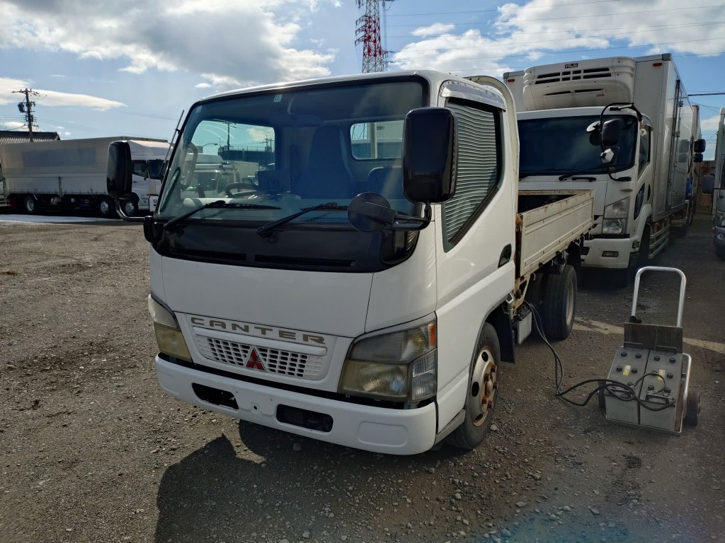 Flat Cargo Truck (Dropside) MITSUBISHI (FUSO)  KK-FE73EB 