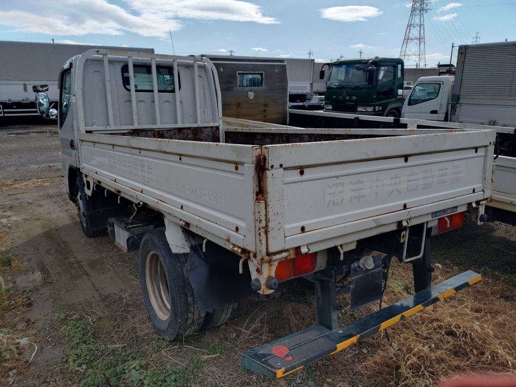 MITSUBISHI (FUSO) PDG-FE73B Flat Cargo Truck (Dropside) 