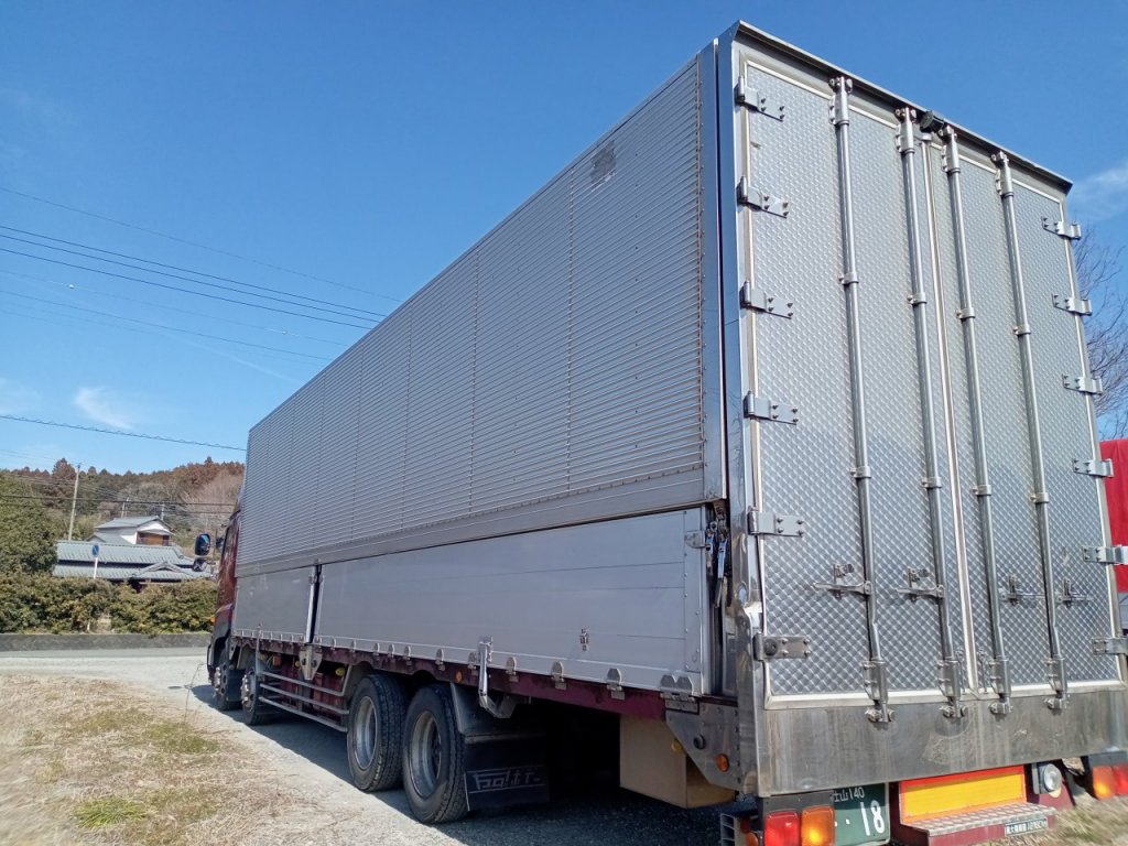 HINO BKG-FW1EXYG Aluminum Wing Van over 10t