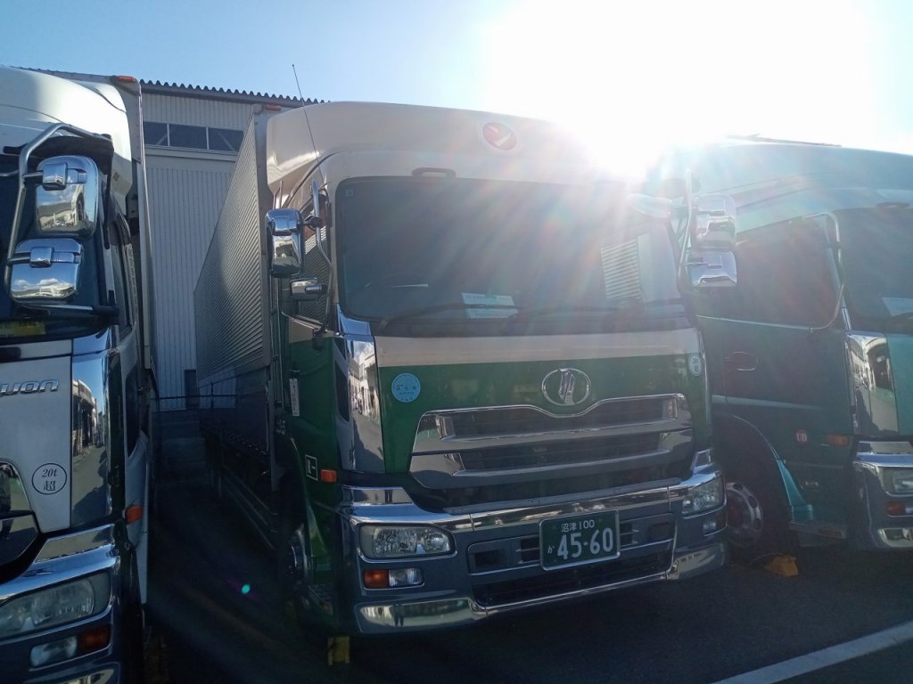 NISSAN UD ADG-CD4ZA Aluminum Wing Van over 10t