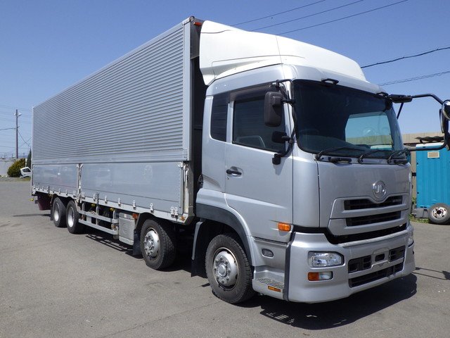 NISSAN UD QKG-CG5ZA Aluminum Wing Van over 10t