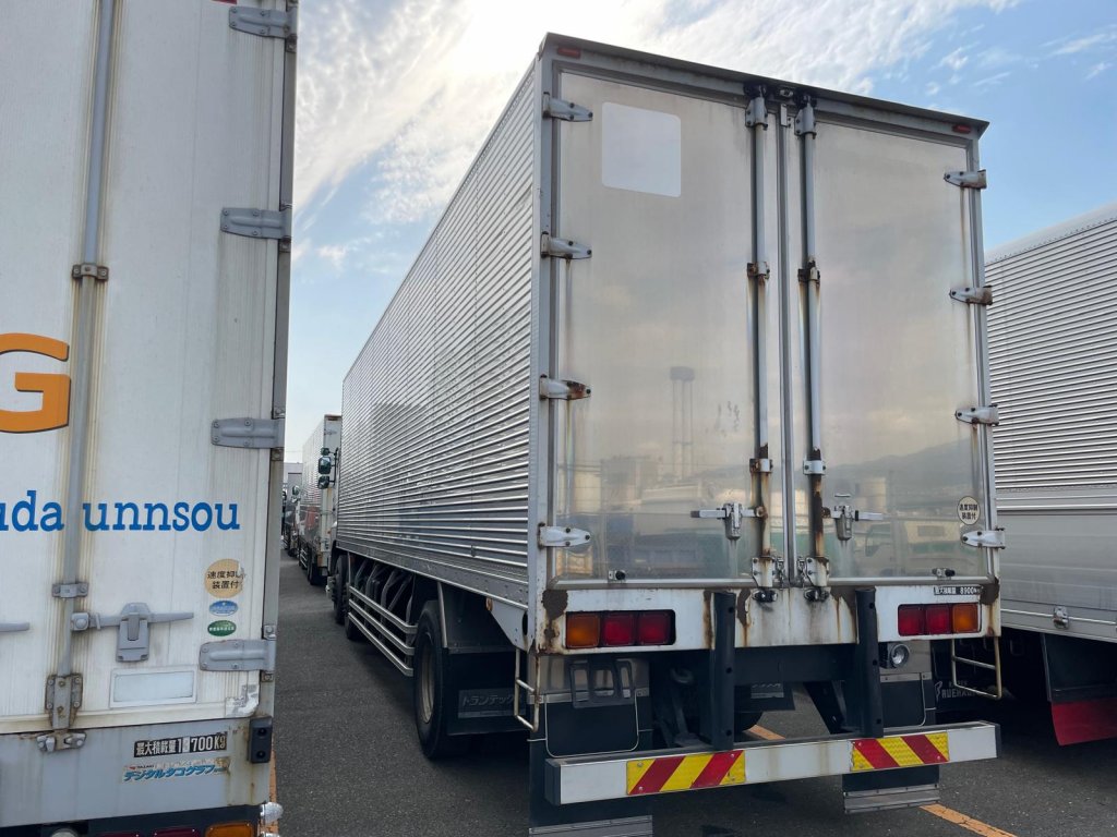 HINO ADG-FN1EWAG Aluminum Van（Box truck) 