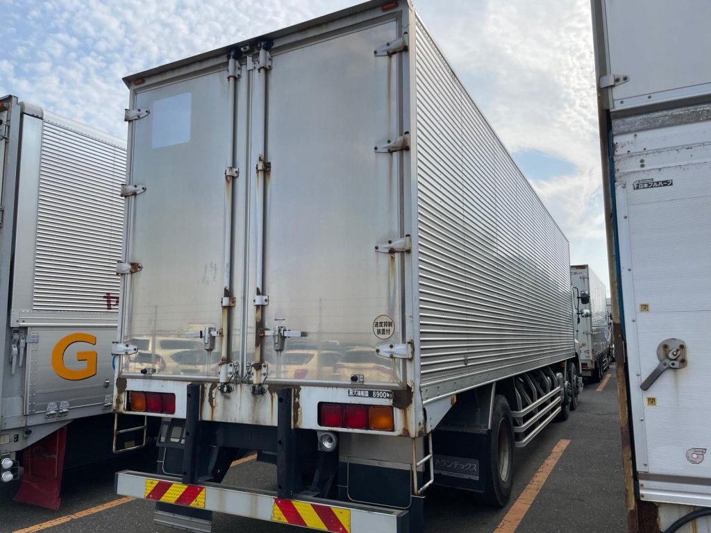HINO ADG-FN1EWAG Aluminum Van（Box truck) 