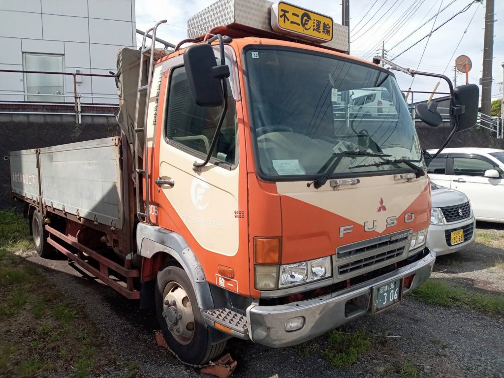 MITSUBISHI (FUSO) KK-FK71HJ Flat Cargo Truck (Dropside) 4t standard