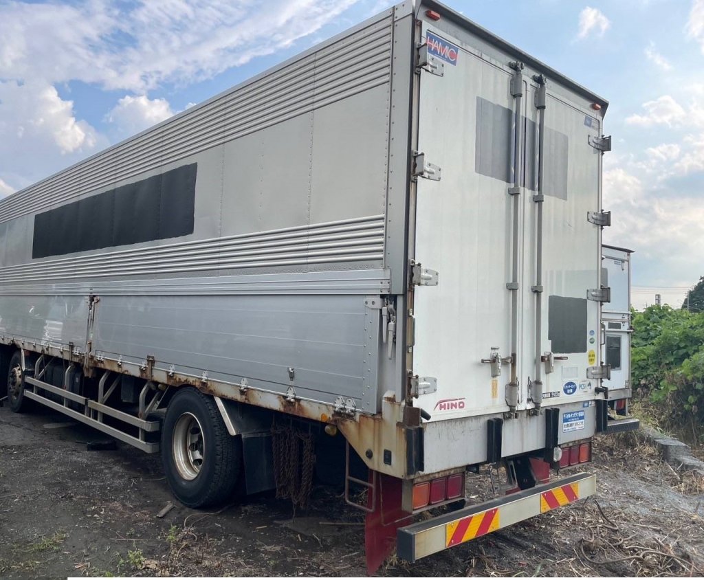 HINO QKG-FN1AWAG Aluminum Wing Van 10t