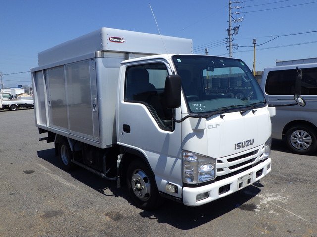 ISUZU TRG-NJR85AN Aluminum Van（Box truck) 1t-4t standard