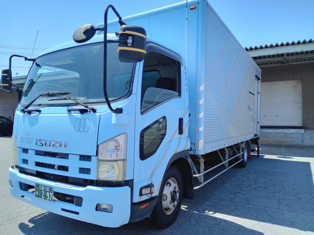 ISUZU PKG-FRR90T2 Aluminum Van（Box truck) 4t standard