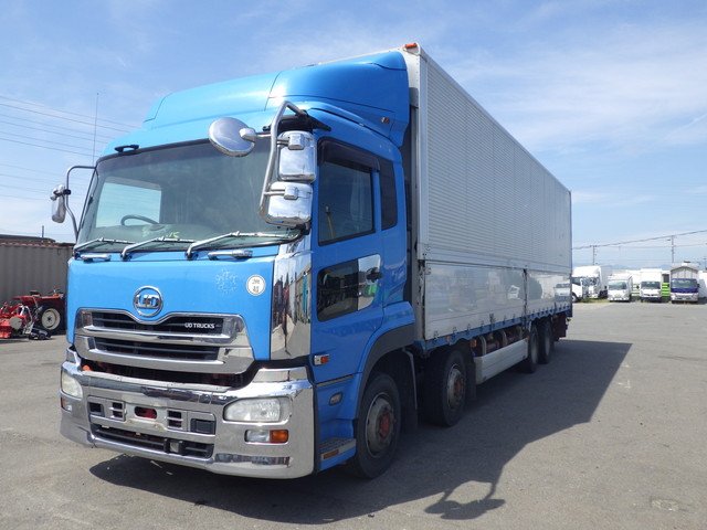 Aluminum Wing Van NISSAN UD over 10t QKG-CG5ZA 