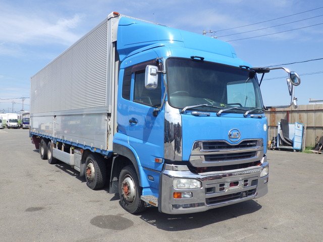 NISSAN UD QKG-CG5ZA Aluminum Wing Van over 10t