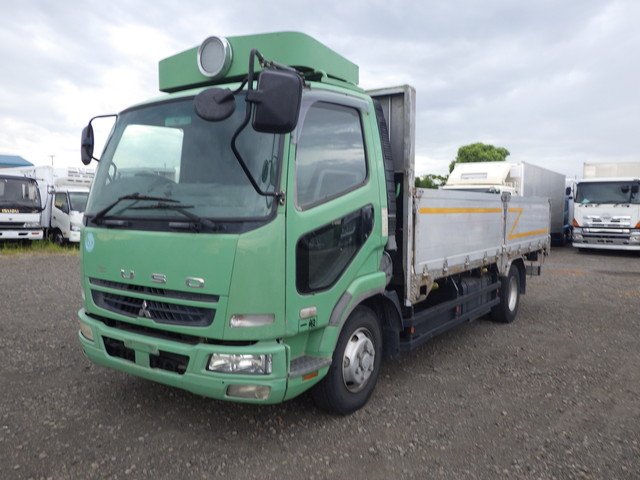 Flat Cargo Truck (Dropside) MITSUBISHI (FUSO) 4t standard PA-FK71F 