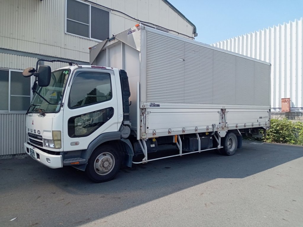 MITSUBISHI (FUSO) KK-FK71GJ Aluminum Wing Van 4t wide