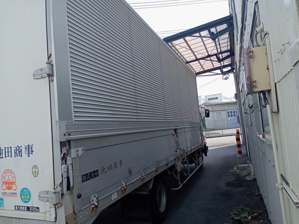 MITSUBISHI (FUSO) KK-FK71GJ Aluminum Wing Van 4t wide