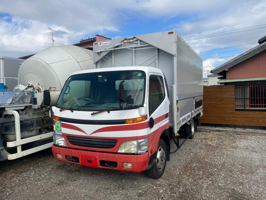 Canvas Wing Van HINO 1t-4t wide KK-XZU412M 