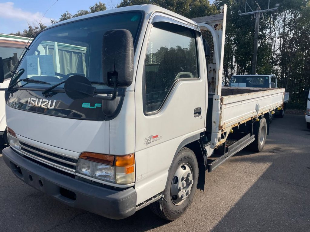 Flat Cargo Truck (Dropside) ISUZU 1t-4t wide KK-NPR75LYR 