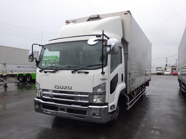 Aluminum Wing Van ISUZU 4t wide PDG-FRR34S2 