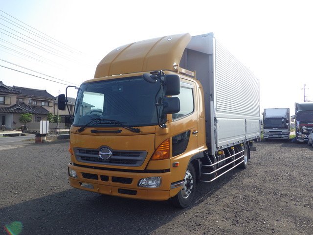 Aluminum Wing Van HINO 4t-10t wide BDG-FE8JLWG 