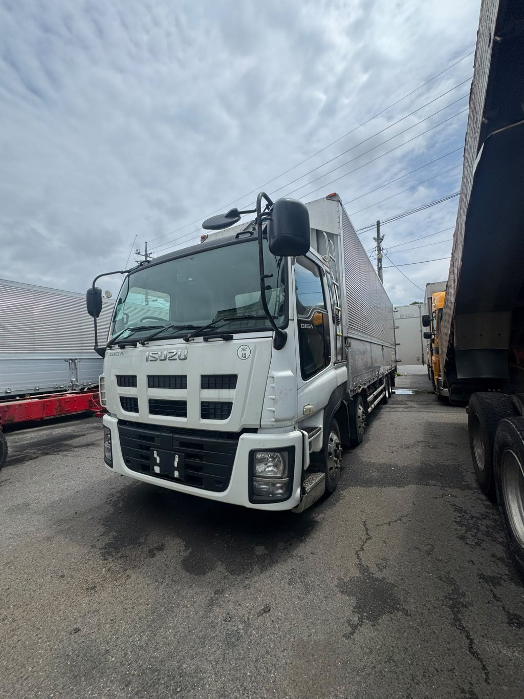 Aluminum Wing Van ISUZU 10t QKG-CYJ77A 