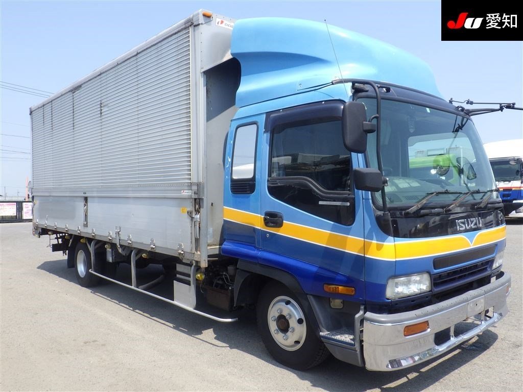 Aluminum Wing Van ISUZU 4t wide PA-FRR34L4 
