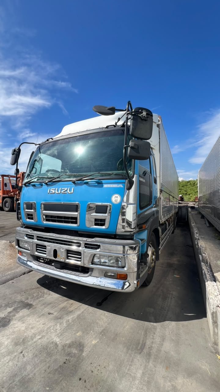 Aluminum Wing Van ISUZU over 10t PKG-CYL77V8 