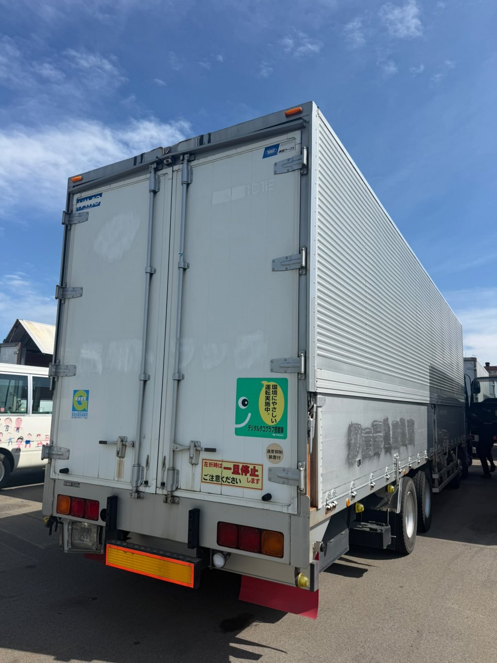 ISUZU PDG-CYJ77W8 Aluminum Wing Van over 10t