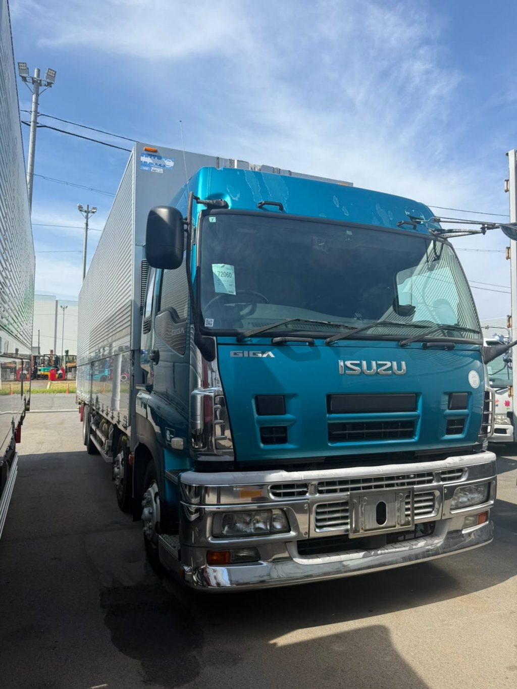 ISUZU PDG-CYJ77W8 Aluminum Wing Van over 10t
